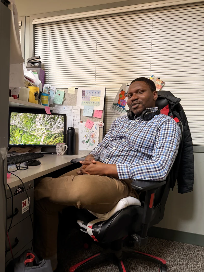 At the Lab Desk