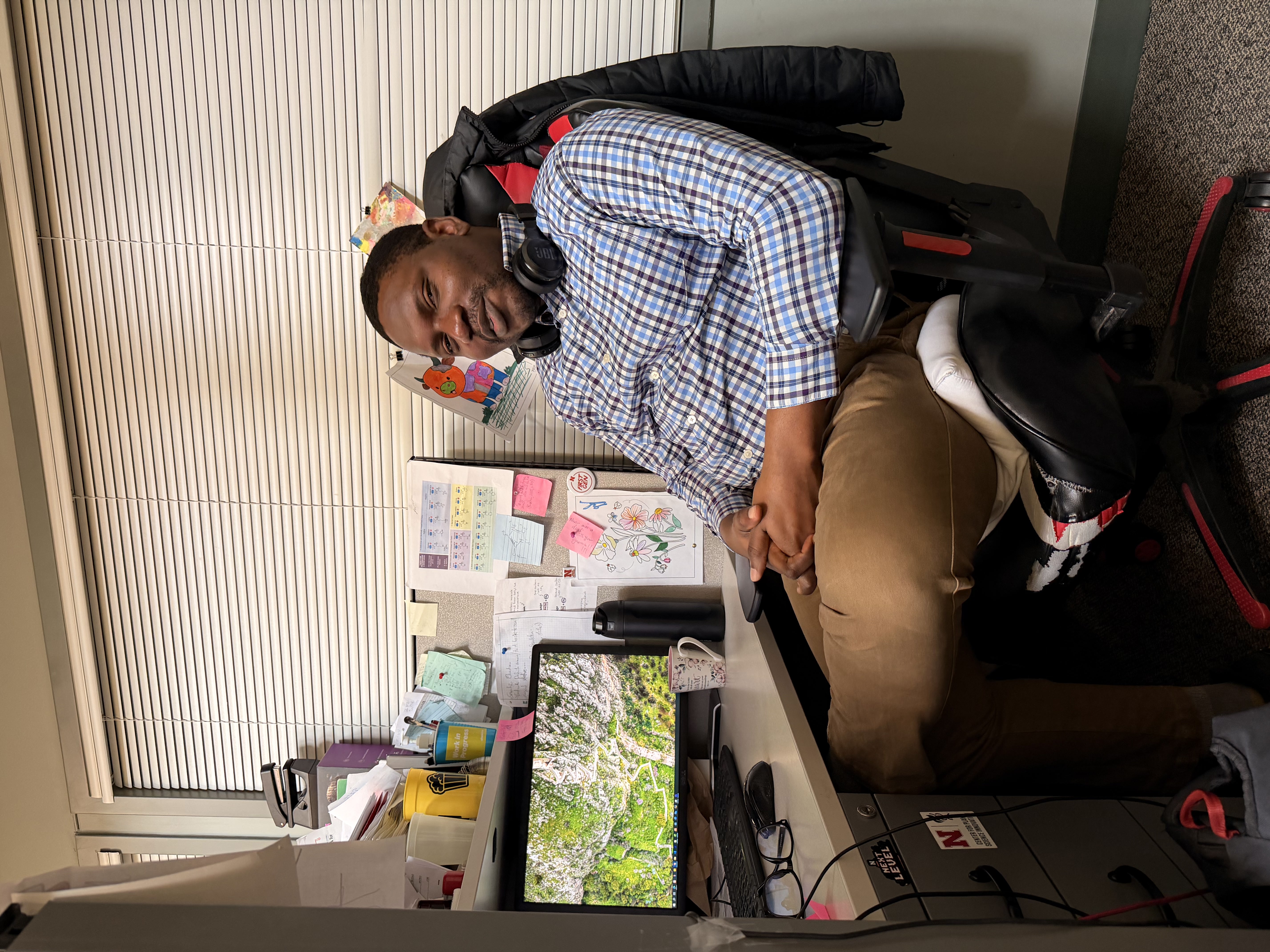 At the Lab Desk